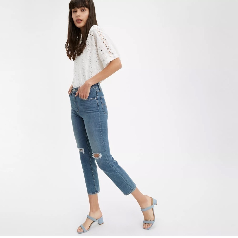 Levi’s 724 HIGH RISE SLIM STRAIGHT CROP WOMEN'S JEANS